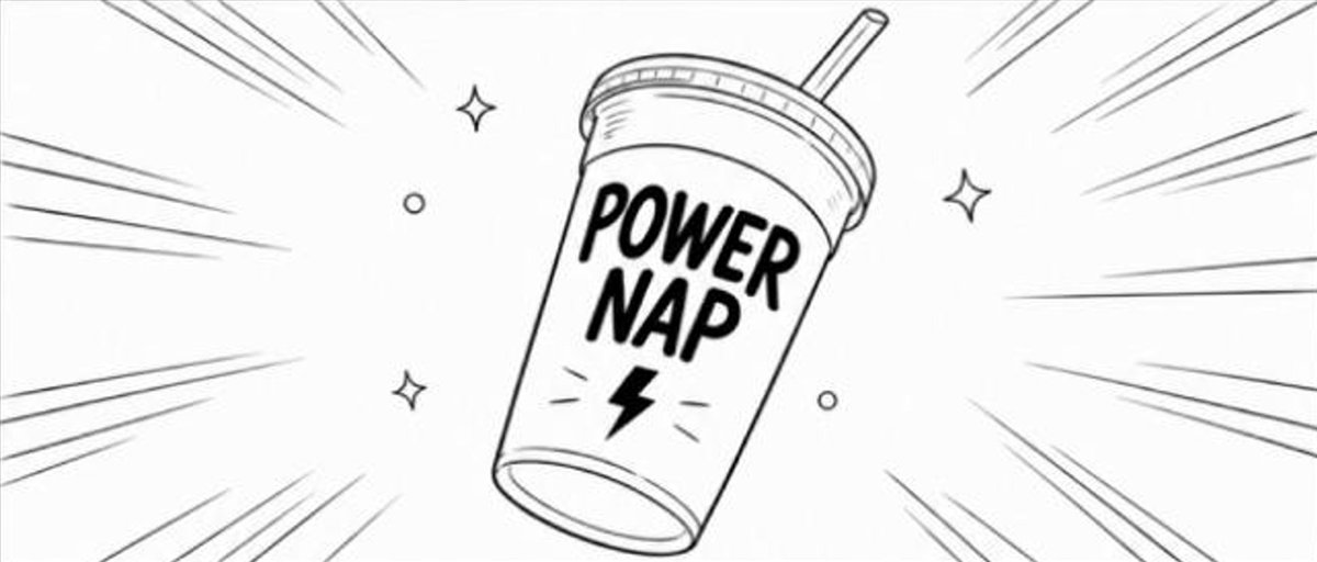 3D motion sequence of the Power Nap cup.