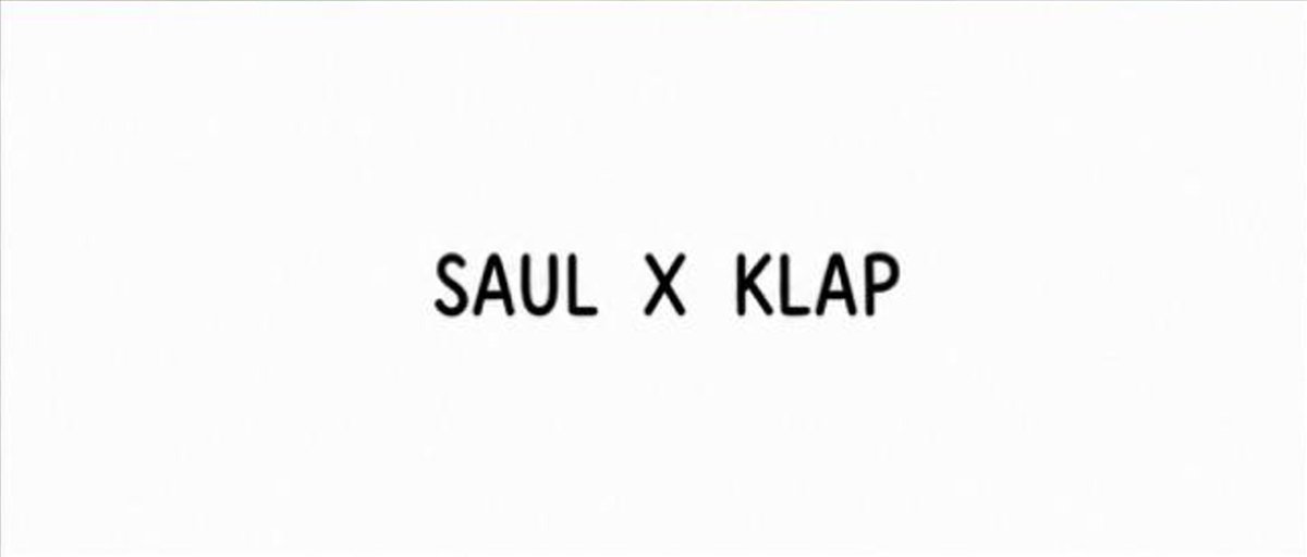 End card: Saúl × Klap.